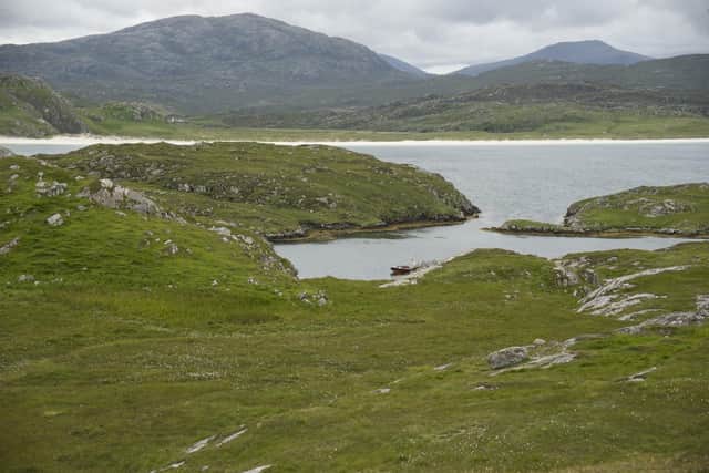 The island is located just a short distance from the Uig coastline