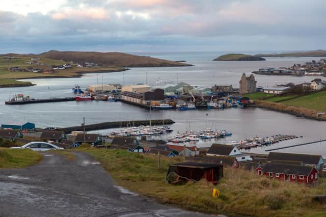 Scalloway on Shetland close to where the human remains were found. PIC: Tom Parnell/Creative Commons.