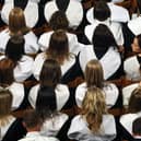 Graduating students. Picture: David Cheskin/PA