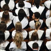 Graduating students. Picture: David Cheskin/PA