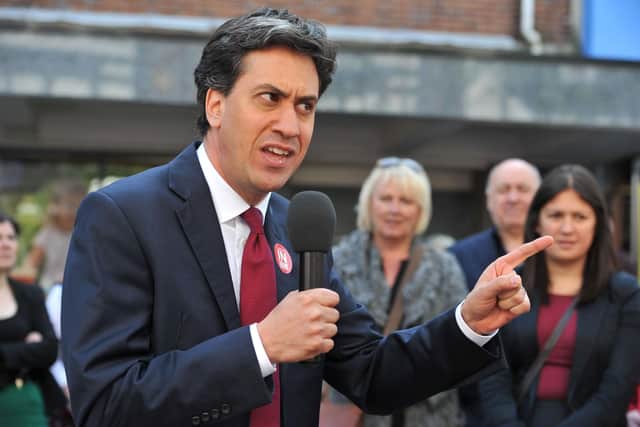 Energy Secretary Ed Miliband.