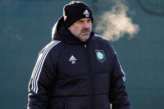 Ange Postecoglou expects movement in and out of Celtic in the coming days.  (Photo by Alan Harvey / SNS Group)