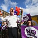 Back in 2014, Yes and Better Together supporters listened to Labour's Jim Murphy as he spread his message about the benefits of Scotland remaining part of the Union (Picture: Jeff J Mitchell/Getty Images)