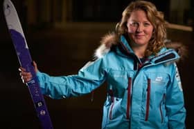 Mollie Hughes became the youngest woman to ski solo to the South Pole.