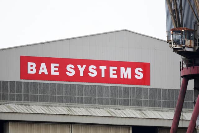 BAE Systems has yards at Govan and Scotstoun.