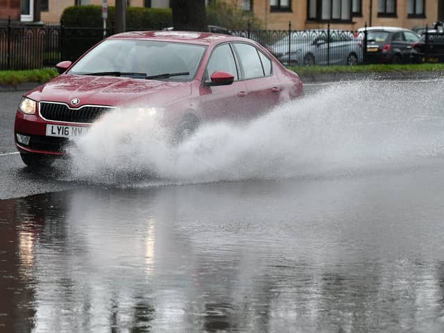 Glasgow weather: city and surrounding area on flood alert amid heavy rainfall (Photo: John Devlin).