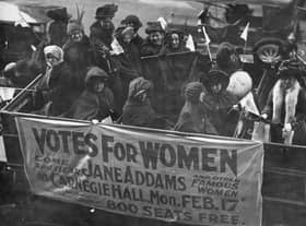 Universal suffrage is no longer a 'political' issue, it is a basic principle of a true democracy (Picture: Paul Thompson/Topical Press Agency/Getty Images)