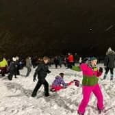 'Scotland's biggest snowball fight' has taken place in Inverurie, Aberdeenshire. Picture: RMR Creative Media / SWNS