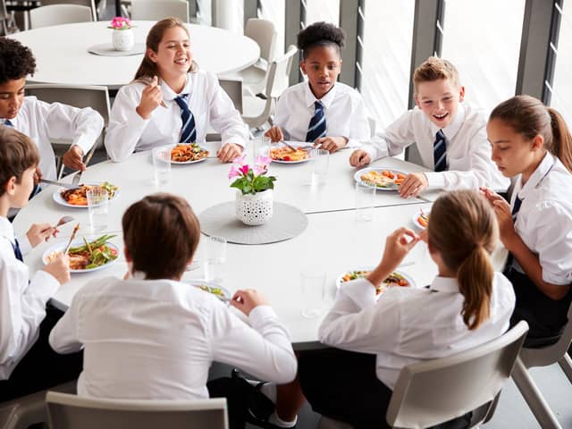 School pupils who receive free school meals should not be stigmatised, says reader (Picture: Adobe)