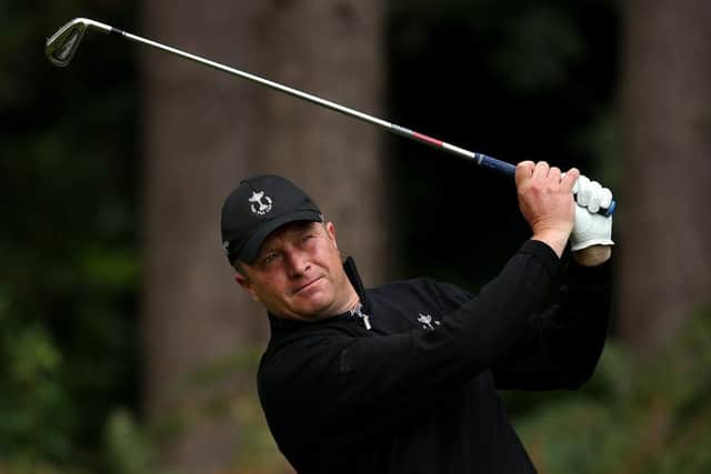 Greig Hutcheon also sits one off the lead after the opening round in Perthshire. Picture: Jan Kruger/Getty Images.
