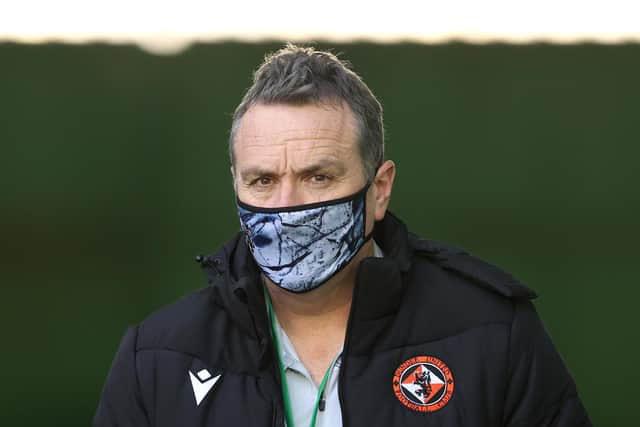 Dundee United Manager, Micky Mellon. (Photo by Ian MacNicol/Getty Images)