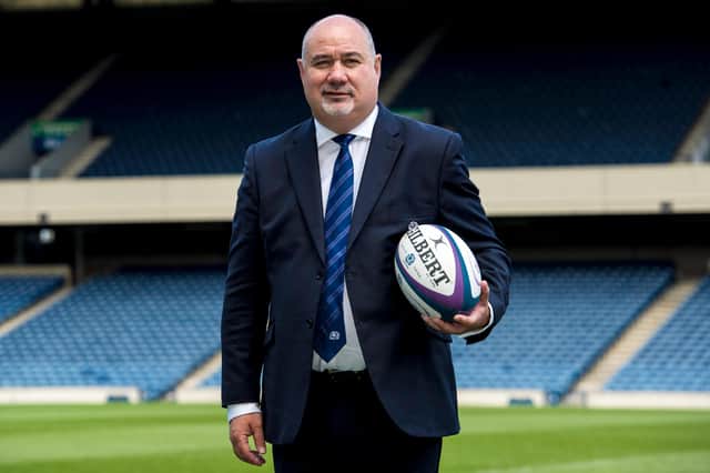 Scottish Rugby Union chief executive Mark Dodson.