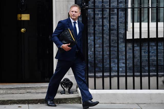 Transport secretary Grant Shapps said the temporary visas will ease the HGV driver shortage, but haulage firms and the food trade have said more needs to be done. Picture: Ben Stansall/AFP/Getty