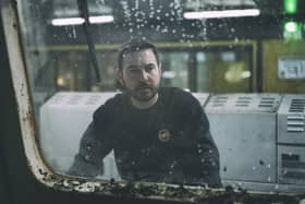 Martin Compston stars as communications operator Fulmer in The Rig