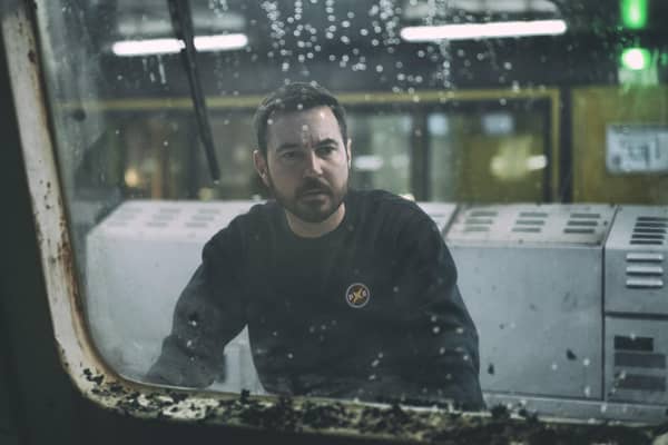 Martin Compston stars as communications operator Fulmer in The Rig