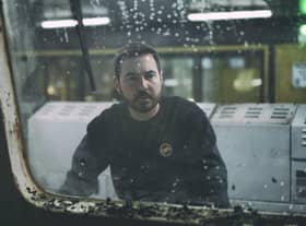 Martin Compston stars as communications operator Fulmer in The Rig