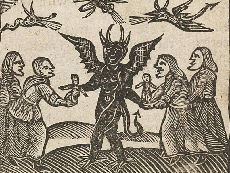 Agnes Sampson, another woman accused of witchcraft, suffered a gruelling fate in 1590 when she was accused of trying to kill King James with voodoo. She also stood accused of crafting "magic powders" from corpses. She was executed via thrawing, a process where rope is bound around a skull and tightened until the head is completely crushed.