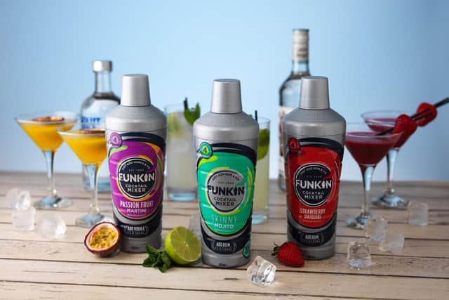 AG Barr's other brands include the range of Funkin cocktail mixers.
