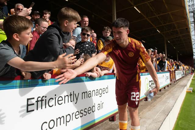 Max Johnston left Motherwell after his breakthrough campaign and has been linked with clubs in England and Europe. (Photo by Craig Foy / SNS Group)