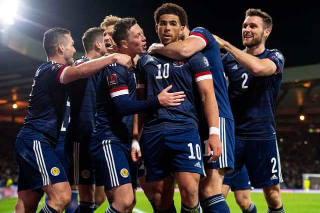 Scotland's last match was a 2-0 win over Denmark in November.