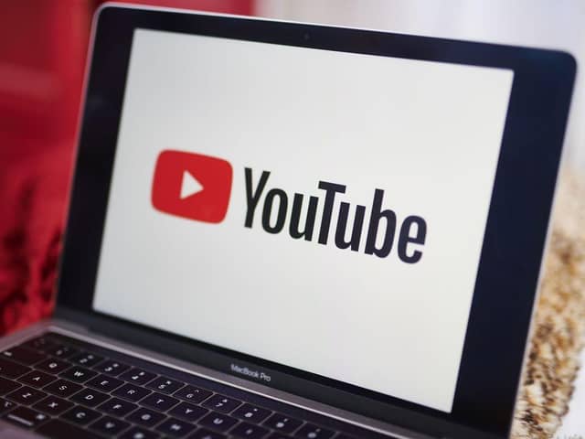 YouTubes . .  . pupils who viewed 'concerning material' on the popular site have sparked a schools-wide ban for classmates