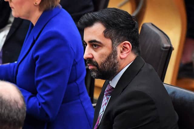 Humza Yousaf  (Photo by ANDY BUCHANAN/AFP via Getty Images)