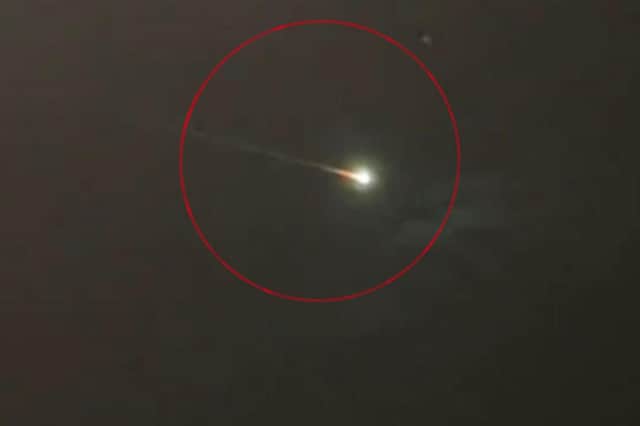 Huge 'Meteor' seen in Scotland crashed with a 'bang': What was it? Where  did it land? Is it a meteor or space junk? | The Scotsman