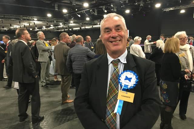 Brian Topping, a SNP councillor in Fraserburgh for 38 years who defected to Alba last year. The new party's best hope at the 2022 local elections, he lost his seat  after polling just 274 votes, but said he had no regrets in joining Alba.