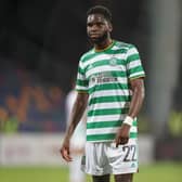 Celtic striker Odsonne Edouard has tested positive for coronavirus. (Photo by Sanita Sparane / SNS Group)