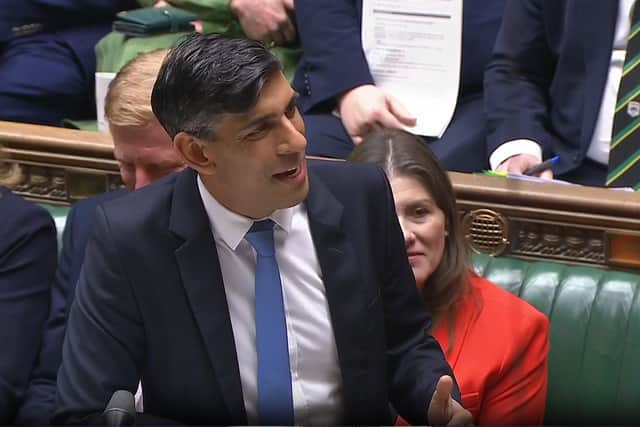 Prime Minister Rishi Sunak does not need Commons support for military action.