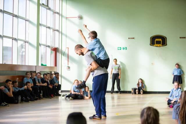 Scottish Ballet's Safe To Be Me project enourages young people to explore issues around identity, acceptance, respect, ableism, homophobia, racism and transphobia. Picture: Andy Ross