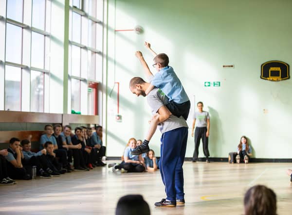 Scottish Ballet's Safe To Be Me project enourages young people to explore issues around identity, acceptance, respect, ableism, homophobia, racism and transphobia. Picture: Andy Ross