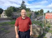 The Old Mill Inn was reduced to rubble following a devastating fire in February last year.
