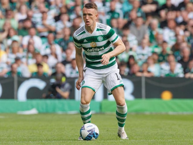The former Motherwell midfielder has long been part of the Hoops attacking midfielder options. Turnbull's passing ranking is his stand out attribute.