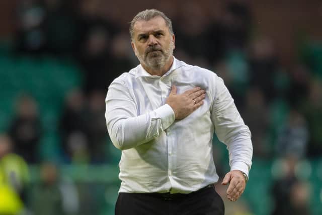 Ange Postecoglou is constantly demanding more from his Celtic team.