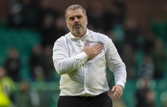 Ange Postecoglou is constantly demanding more from his Celtic team.