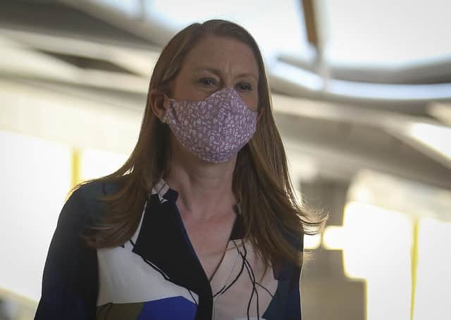 Education Secretary Shirley-Anne Somerville arriving for the ministerial statement on National Qualifications 2021 at the Scottish Parliament in Holyrood, Edinburgh (Photo: Fraser Bremner/Scottish Daily Mail/PA Wire).