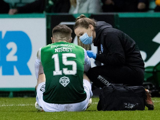Hibs striker Kevin Nisbet reckons his ACL injury will just be a “bump in the road”. He suffered in a clash with Celtic earlier this year. He said: “I’m quite a positive person, and I know I will come back bigger and stronger from this. A lot of top players have suffered this injury and come back stronger — and that’s what I intend to do.” (Scottish Sun)