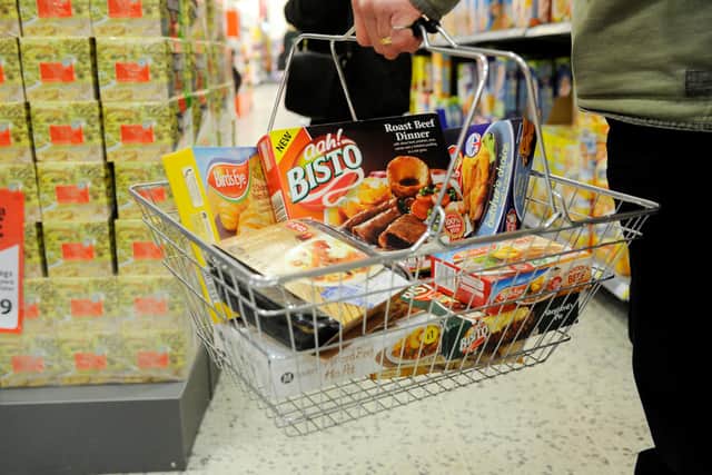 Higher food and clothing prices pushed the rate of inflation up last month. Picture: Greg Macvean