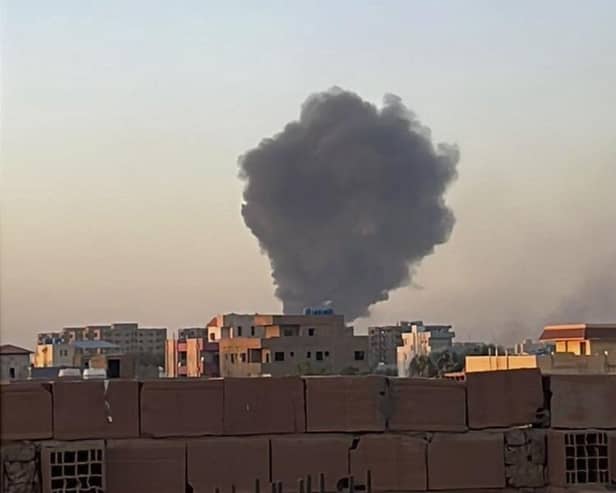 The Sudanese army has said it is coordinating efforts to take diplomats from the UK, the US, China and France out of the country on military planes, as fighting persists in the capital including at its main airport.