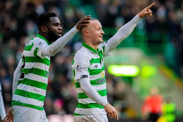 Leigh Griffiths is set to miss the Champions League clash with FC Midtjylland. (Photo by Craig Williamson / SNS Group)