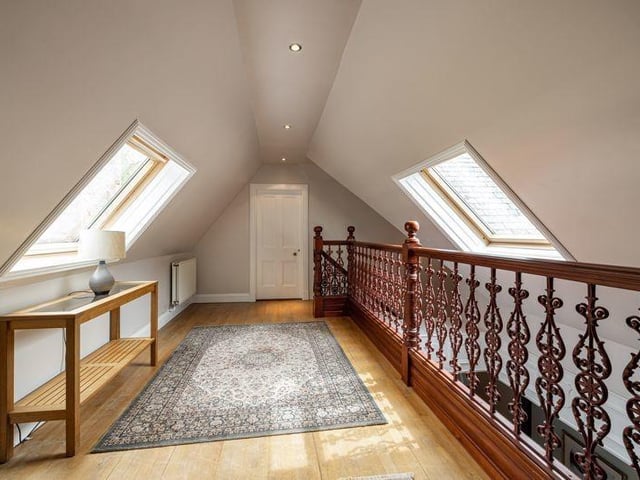 Second floor landing.