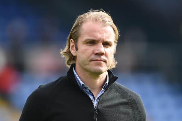 Hearts manager Robbie Neilson was happy with the character showed by his players in their 1-1 draw with Rangers at Ibrox. Photo by Craig Foy / SNS Group