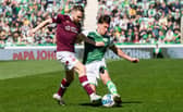 Joe Newell set the tone for Hibs in their win over rivals Hearts.  (Photo by Mark Scates / SNS Group)