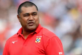 Tonga's coach Toutai Kefu was seriously injured along with three other members of his family during an alleged break-in at his home in Brisbane. Picture: Aaron Favila/AP/Shutterstock