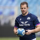 Scotland prop Allan Dell has signed for Glasgow Warriors. (Photo by Ross MacDonald / SNS Group)