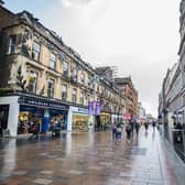 Buchanan Street in Glasgow.