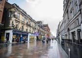 Buchanan Street in Glasgow.