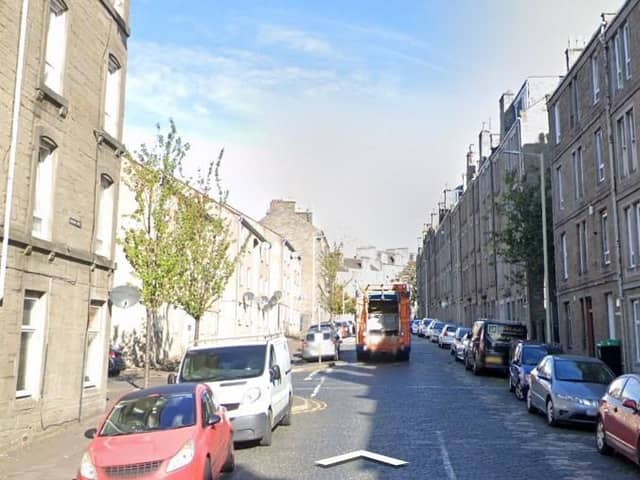 Morgan Street in Dundee, where the man fell. Picture: Google Maps