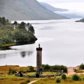 Glenfinnan Monument, one of the NTS properties now known to have direct links to the slave trade. It was built with inherited wealth forged in a Jamaican plantation. PIC: Herbert Frank.